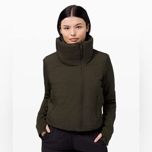 Women's Lululemon Sleek City Jacket:
Dark Olive